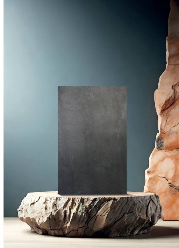 Charcoal Grey natural stone slab