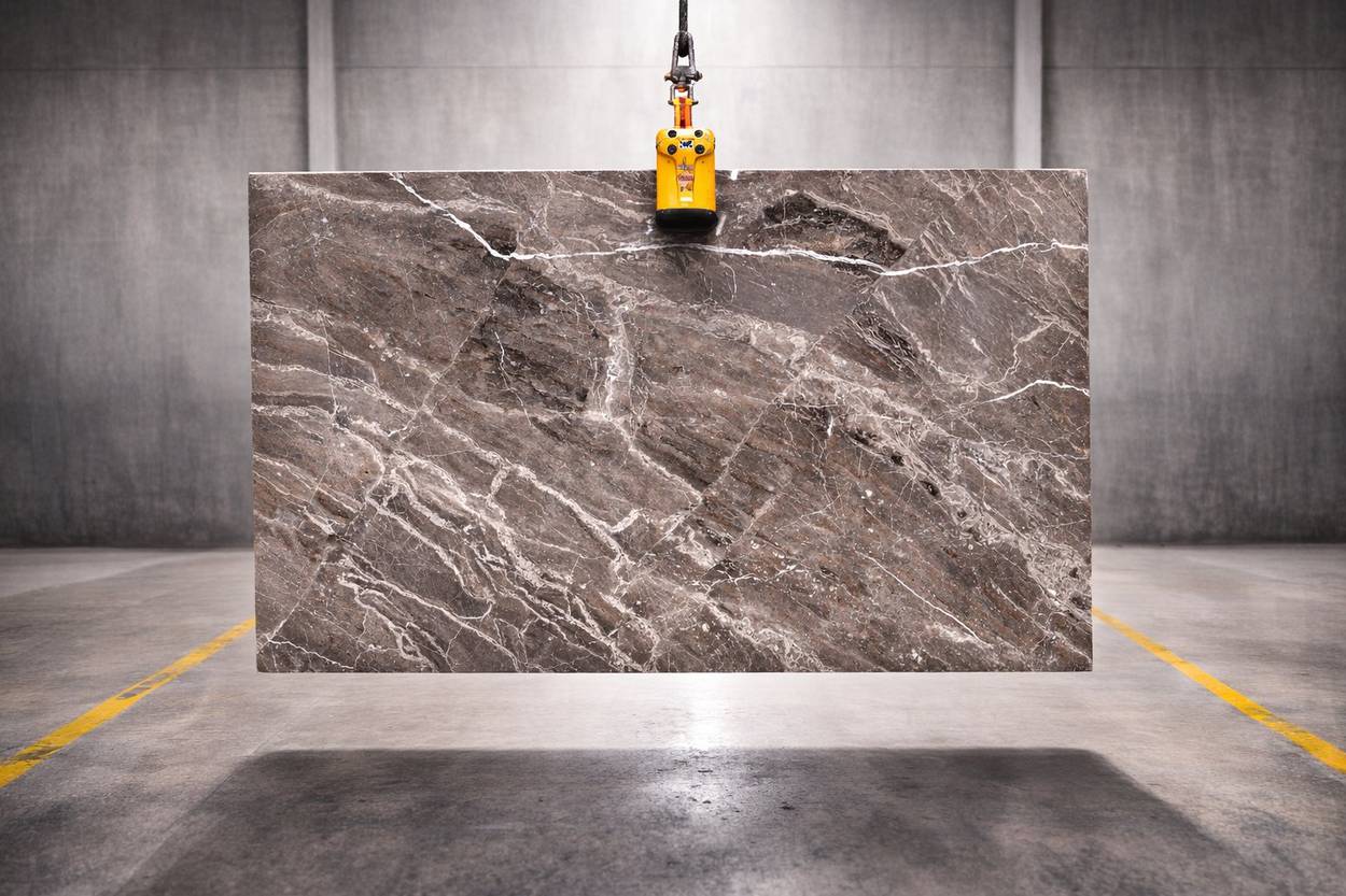 Coastal Grey natural stone slab