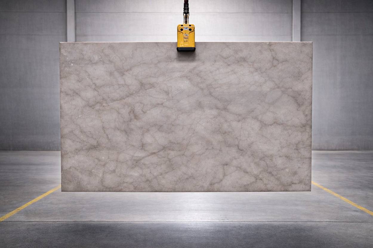Pearl Mist natural stone slab